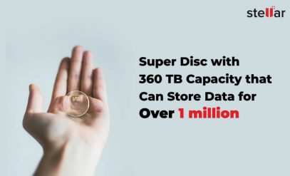 super disc with 360 TB capacity