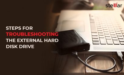 Steps for Troubleshooting the External Hard Disk Drive