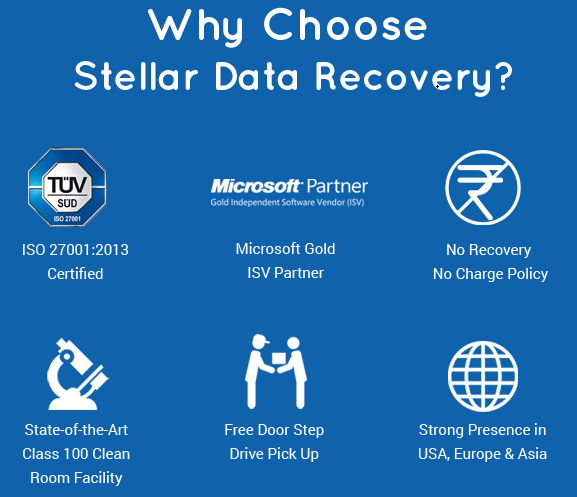 why to choose stellar for data recovery?