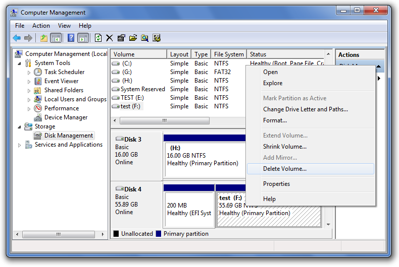 Disk Management