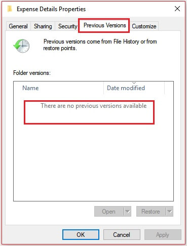 Recover Permanently Deleted Files in Windows 10