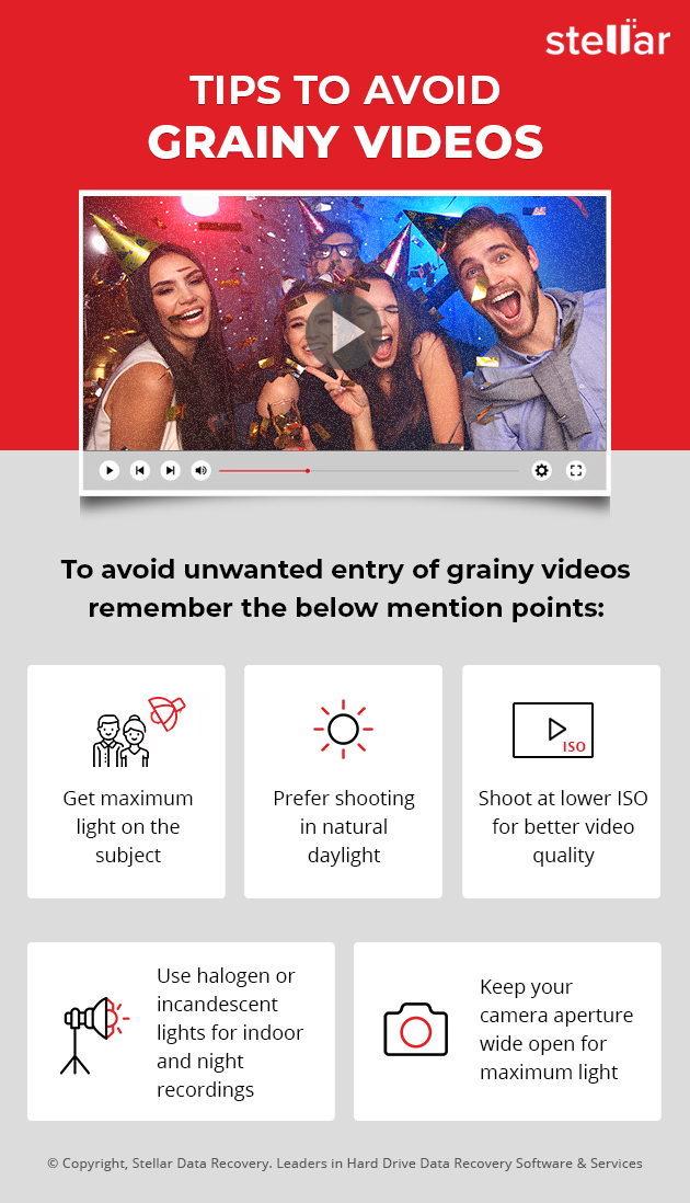 stellar repair for video