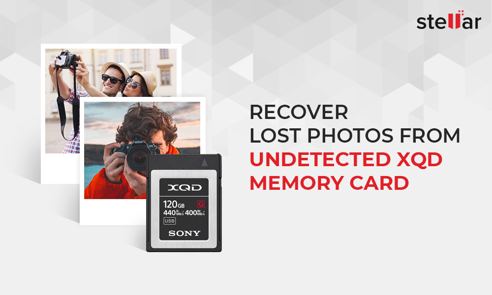 How to recover lost photos from undetected XQD memory card