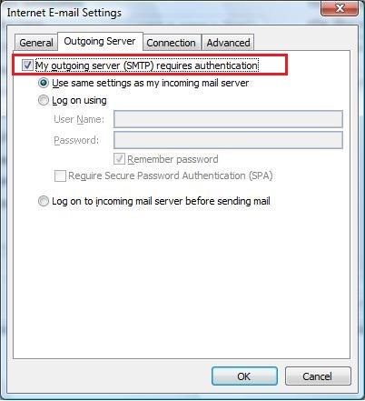 Outlook error 0x80040900