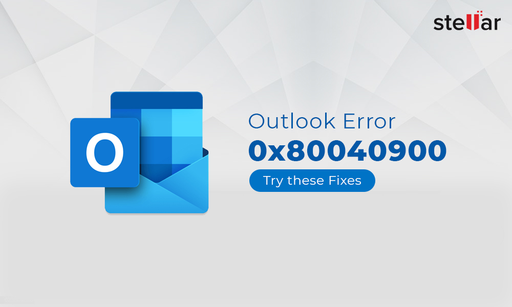 [Solved ] Send Receive Error Fix Outlook Error 0x80040900