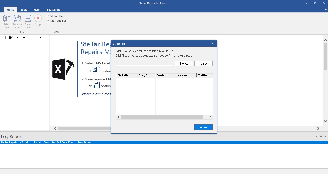 corrupt excel file