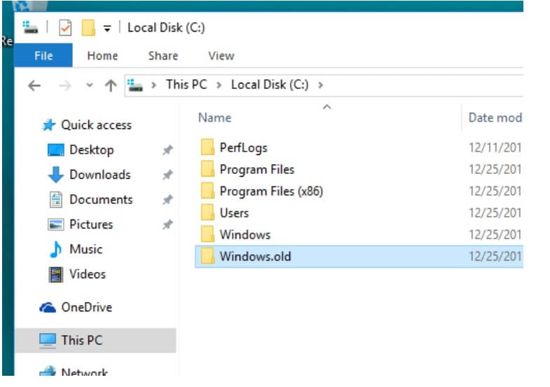 Import the old file
