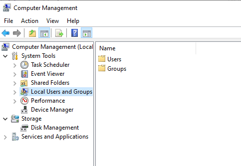 computer management - Recover Lost Files After Windows Upgrade