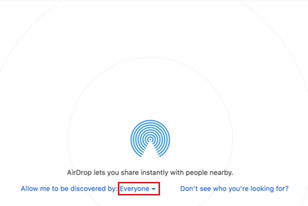 Airdrop not working