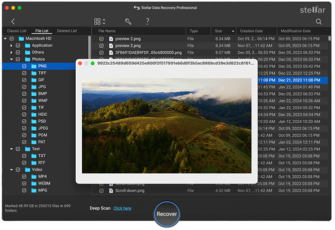 Recover-Stellar-professional-for-mac