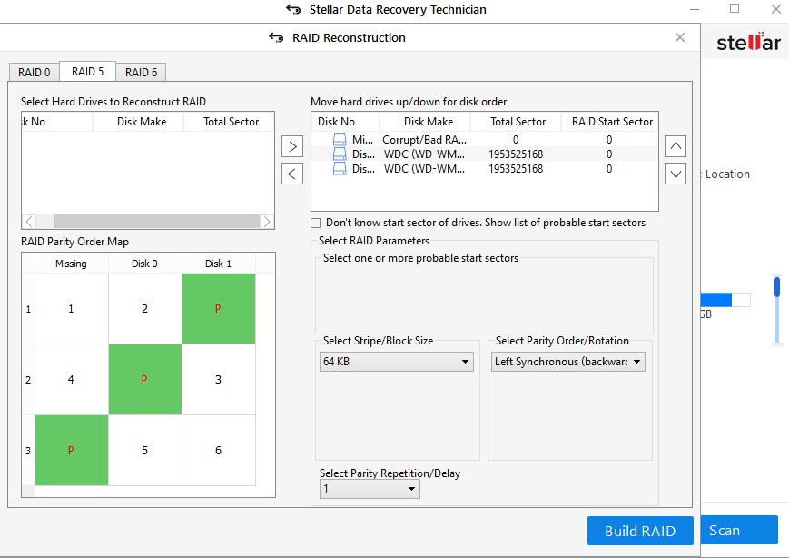 RAID partition