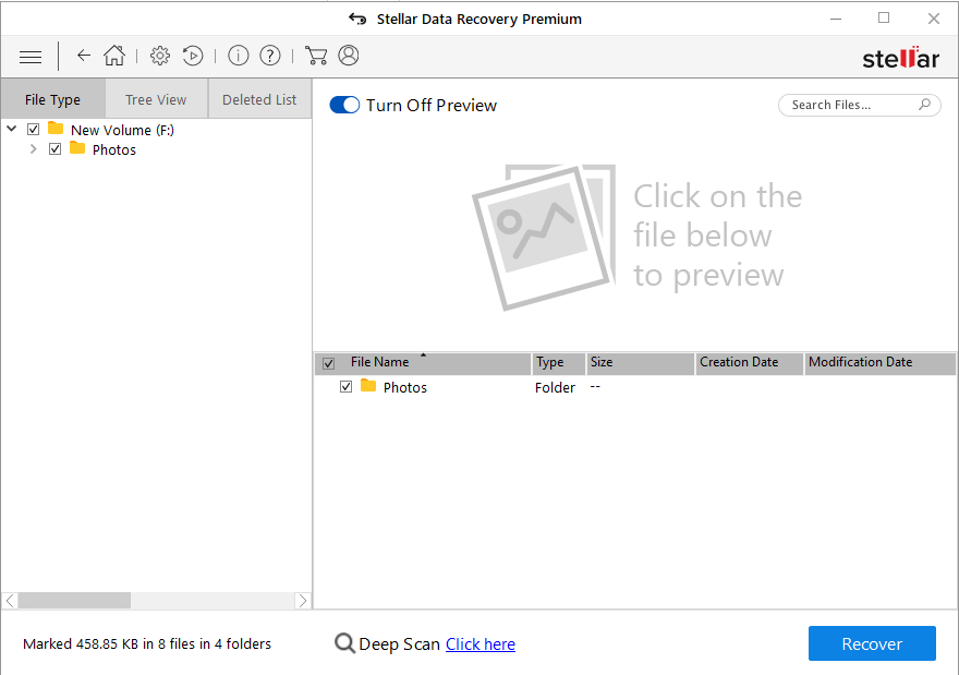 partition recovery