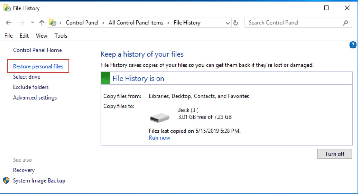 File History 