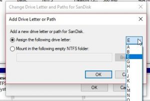 Assign a Drive Letter to recover a GPT partition 