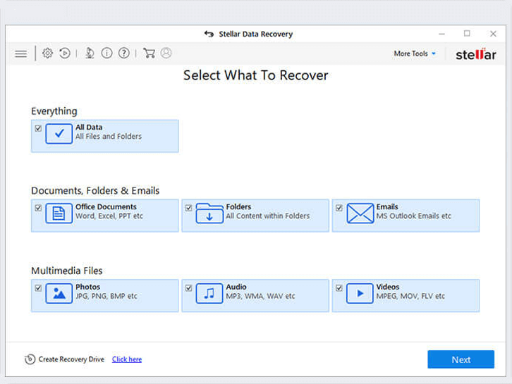 stellar windows data recovery software