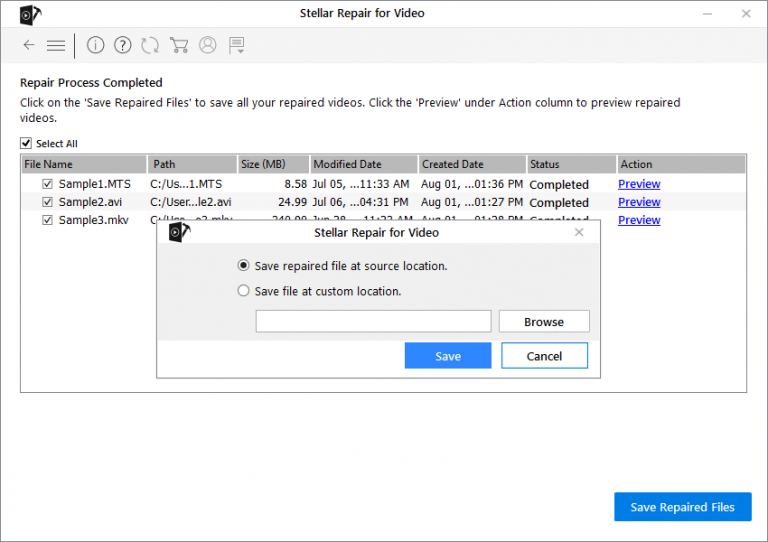 repair mkv file-repair for video