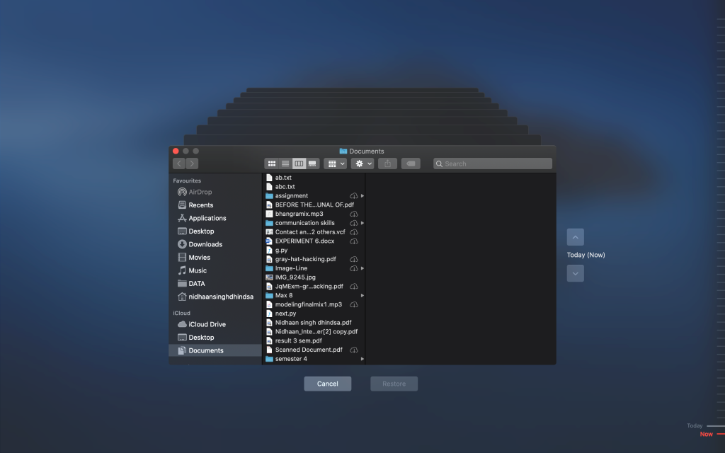 Mac Documents Folder Emptied