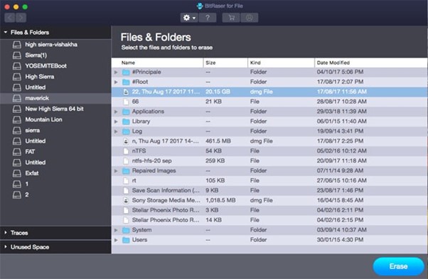 BitRaser File Eraser For Mac