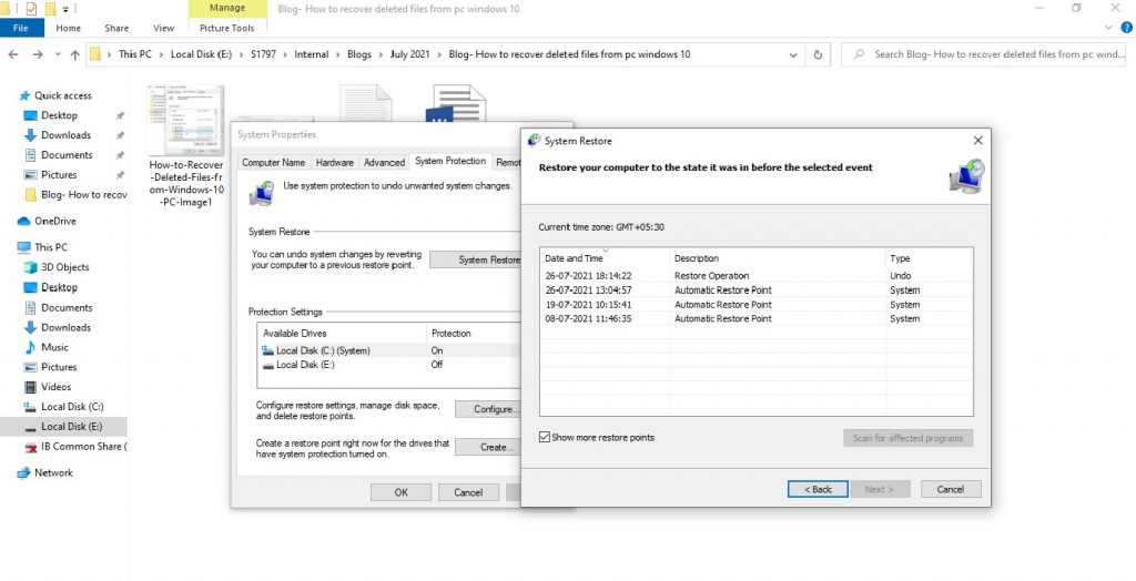 Recover Deleted Files from Windows