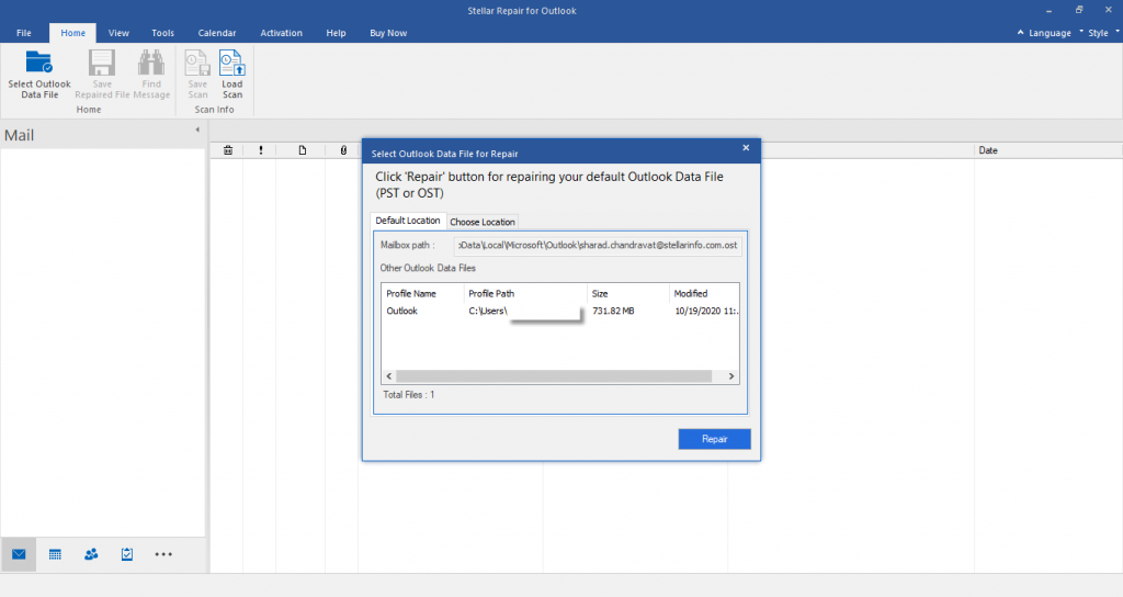 Microsoft Outlook Inbox Repair Tool