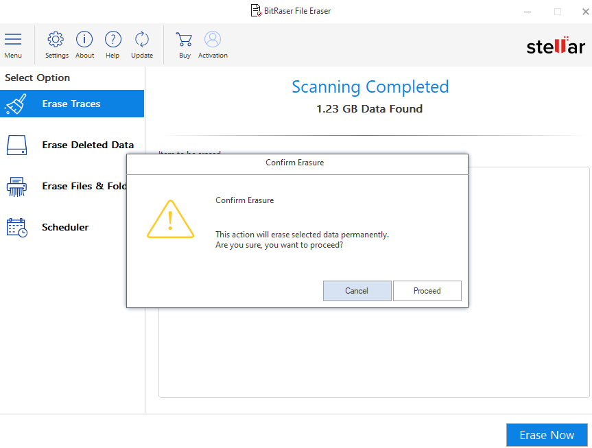 Scanning Traces