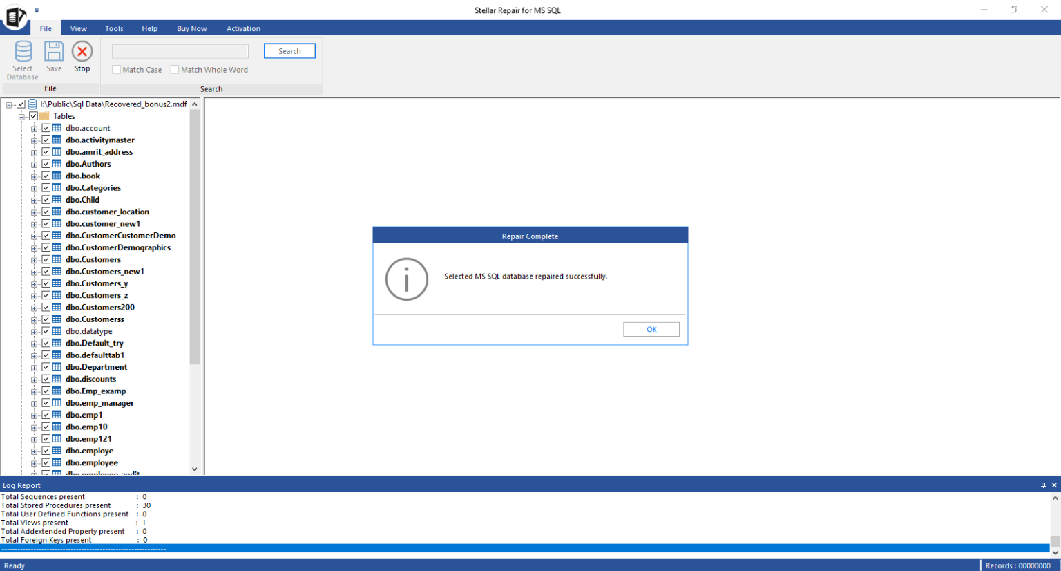 Recover SQL Server Database with a Corrupt Log File