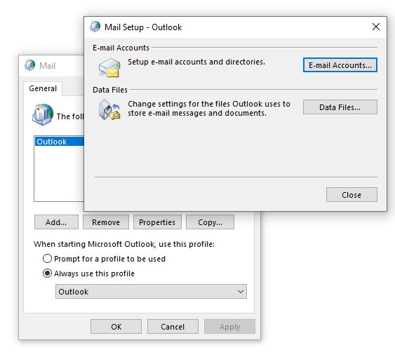 Outlook PST Error 0X80040116