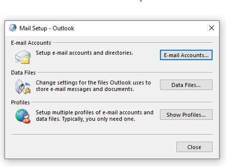 Outlook PST Error 0X80040116