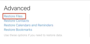 Recover Data after macOS update