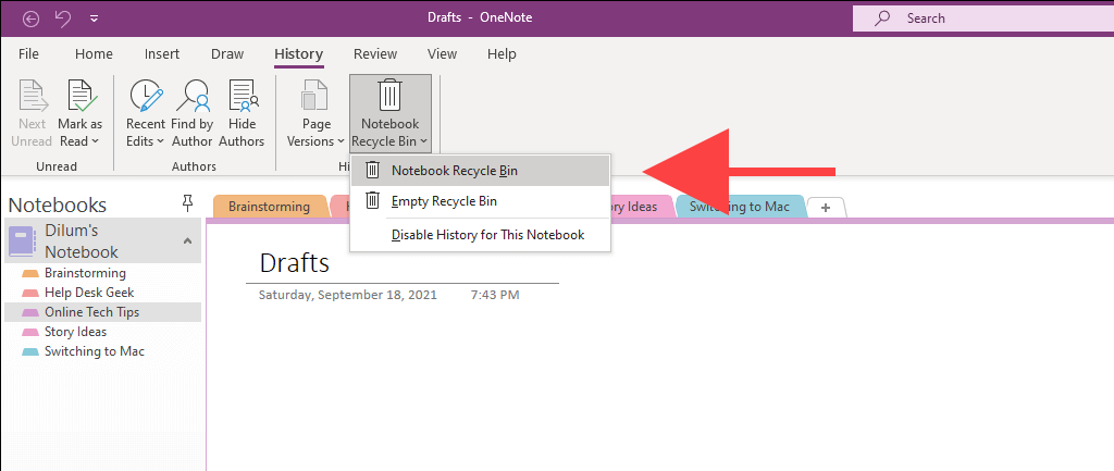 OneNote Notebook not Syncing