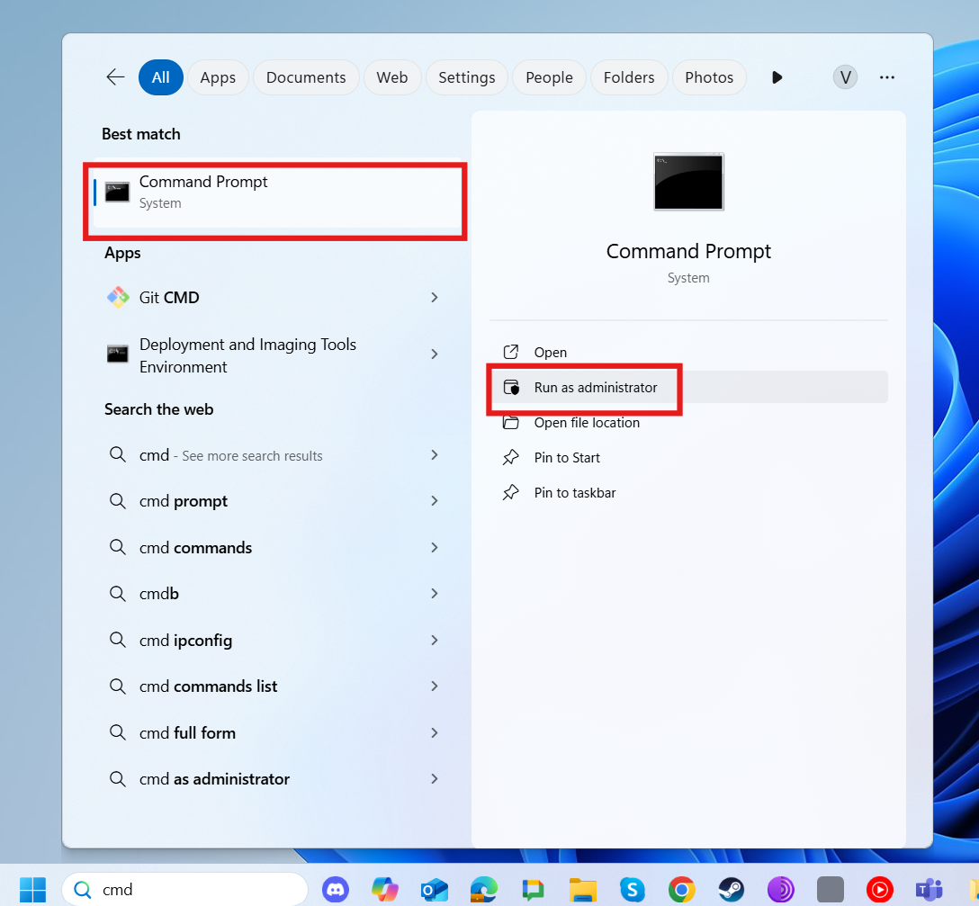 Restore Deleted Excel Files Using Command Prompt