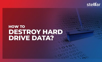 Destroy Hard Drive Data