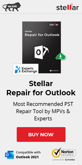Repair for Outlook side banner