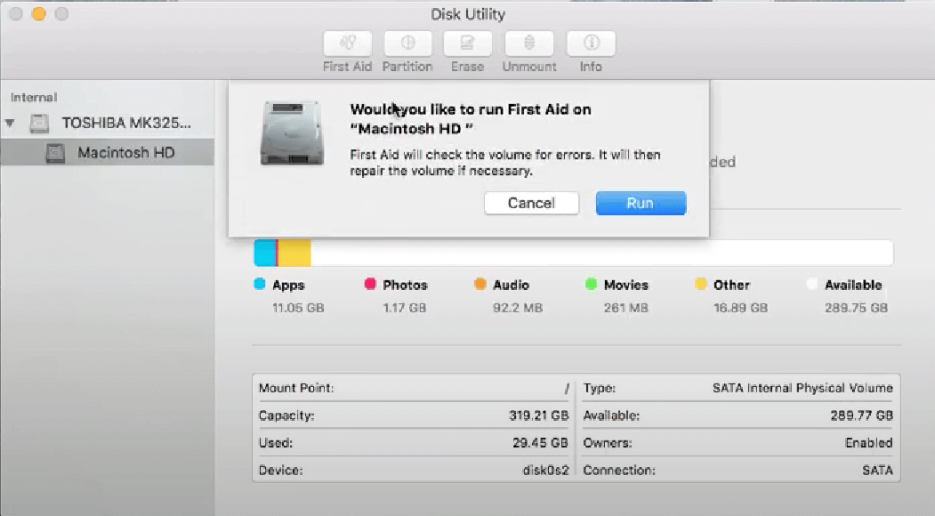 Disk Utility