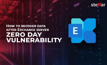 Recover Data After Exchange Server Zero Day Vulnerability