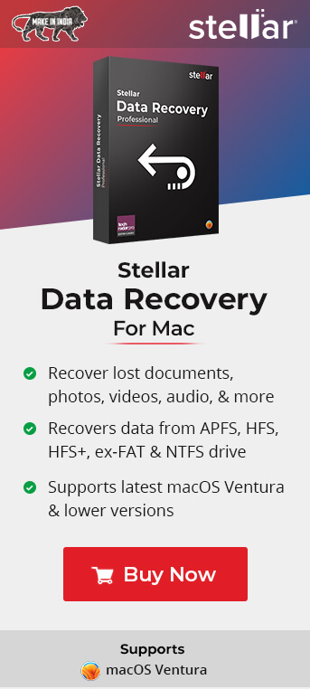 Stellar Data Recovery Mac