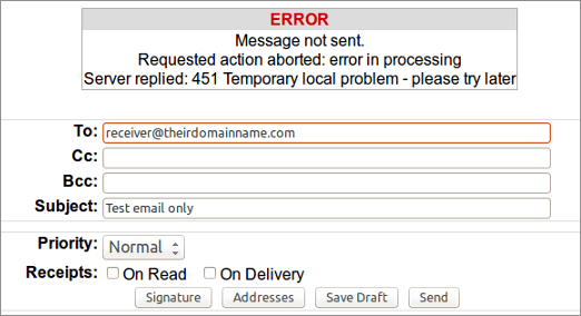 What Is Error 451 Email In Outlook 