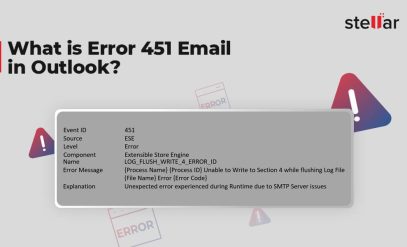 What is Error 451 Email in Outlook