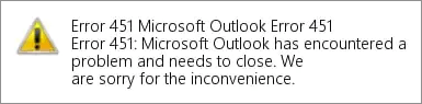 What-is-Error-451-Email-in-Outlook