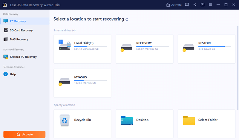 Activation Key For Easeus