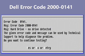 Dell error codes