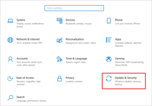 update-and-security