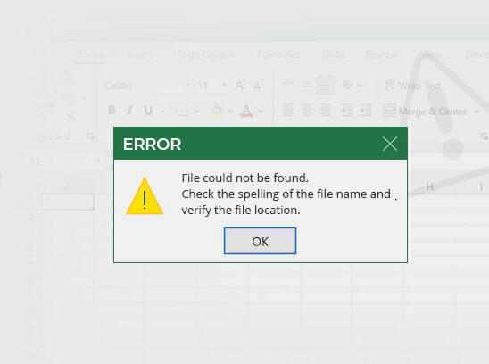 File-Could-Not-Be-Found-Error-in-Excel