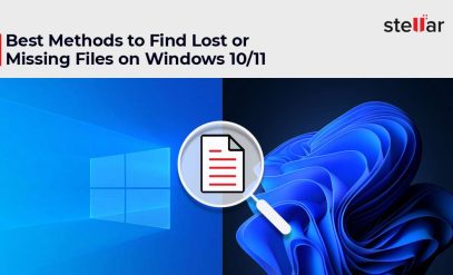 Find Lost or Missing Files on Windows 10/11