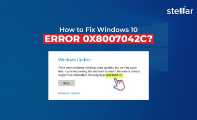Fix Windows 10 Error 0x8007042c