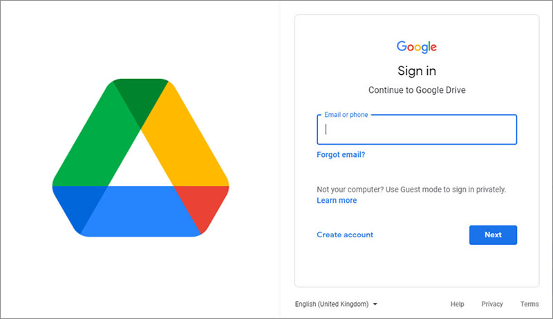 Log-in-to-your-cloud-storage-account