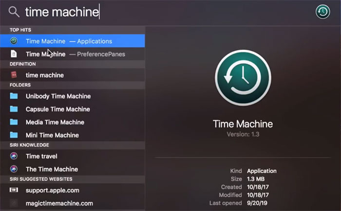 Open-the-Time-Machine-app