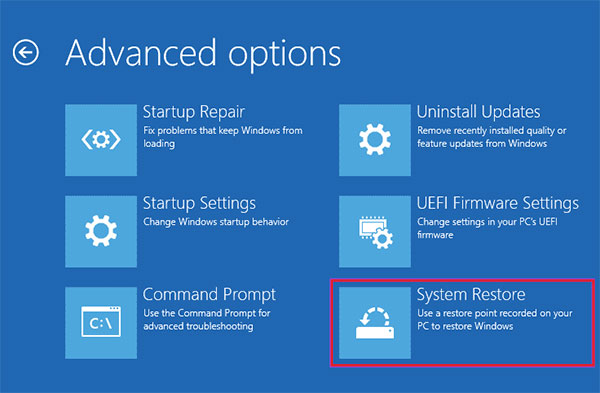 Performing-a-System-Restore