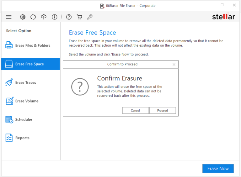 How to Erase Free Space Securely?