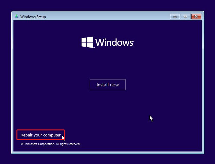 Windows 10 error code 0xc00000e